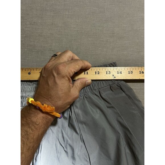 Puma x Bill Walsh King Shorts Mens Medium Gray Pocketed Reflective Running Men. - Picture 12 of 14